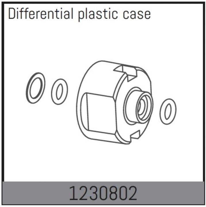 Absima Differentialgehäuse und Dichtung