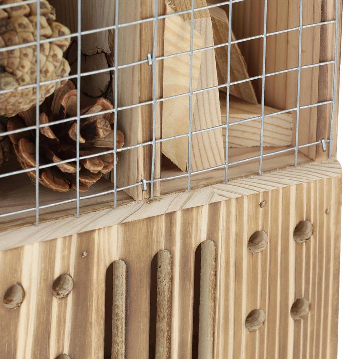 Actual product image Relaxdays Insect hotel (Butterflies, Wild bees, Digger wasps)