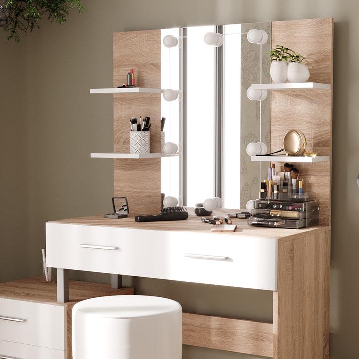 Immagine prodotto Vicco Maria con sgabello e illuminazione (132 x 43 x 145,5 cm)