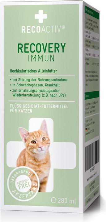 Produktbild Recovet Katzen-Nahrungsergänzung RECOVERY Immun, 1 x 280 ml (Senior, Adult, 1 Stk., 280 g)