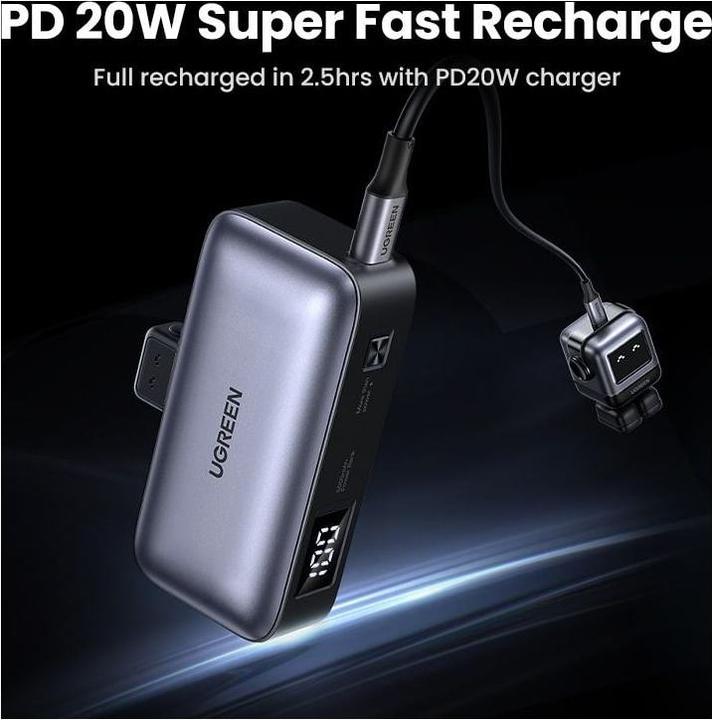 Actual product image Ugreen PB503 (5000 mAh, 22.50 W, 18 Wh)