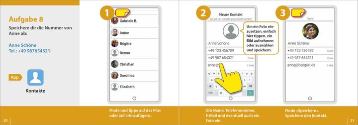 Actual product image Smartphonekurs für Senioren – Das Kursbuch für Android Handys (German, Gabriele Bruckmeier, 2023)