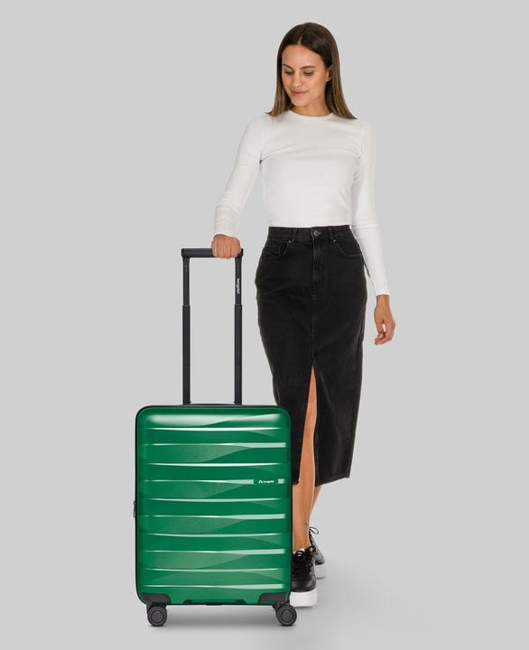Image du produit Bergpfeil Travel 4-Rollen Kabinentrolley S 55 cm mit Dehnfalte (44 l, Bagage à main (jusqu'à 50l))