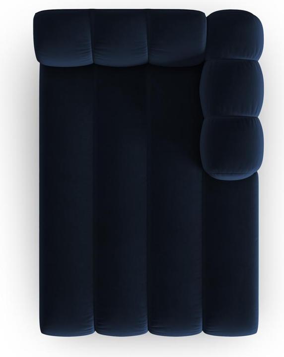 Image du produit Micadoni Velours Méridienne Droite, "Lupine", 2 Places, 117x177x70Fabriqué en Europe (Chaise longue)