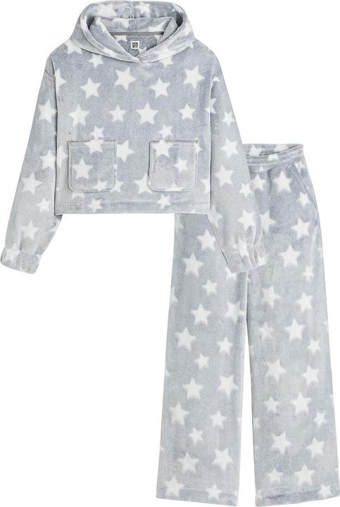 Produktbild La Redoute Collections Fleece-Pyjama mit Sternenmuster (158)