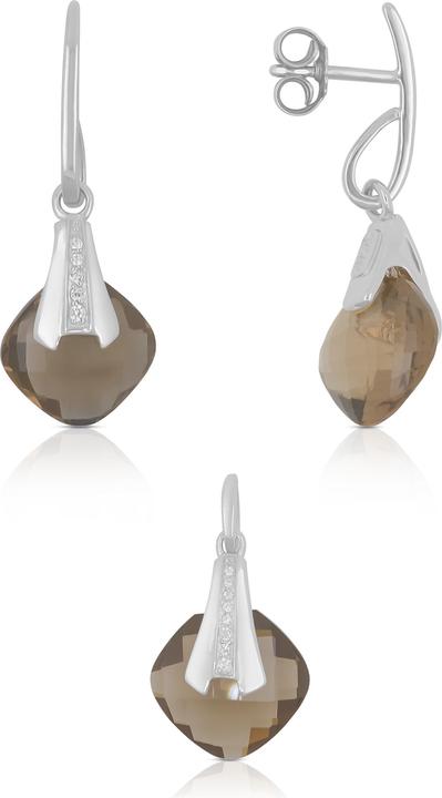 Produktbild Muau Schmuckset (Silber 925, Silber Rhodiniert weiss)