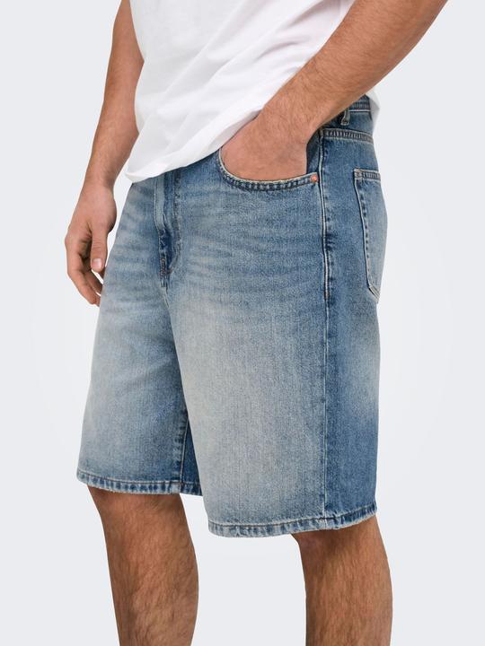 Produktbild Only & Sons Onsfade MB Tint 9085 Tai Dnm Shorts Noos (S)