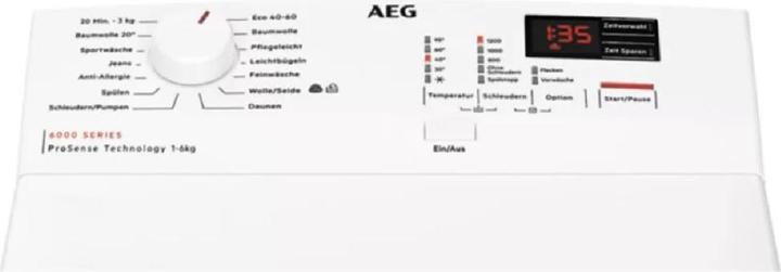Immagine prodotto AEG Caricatore superiore LTR6E40268 (6 kg)