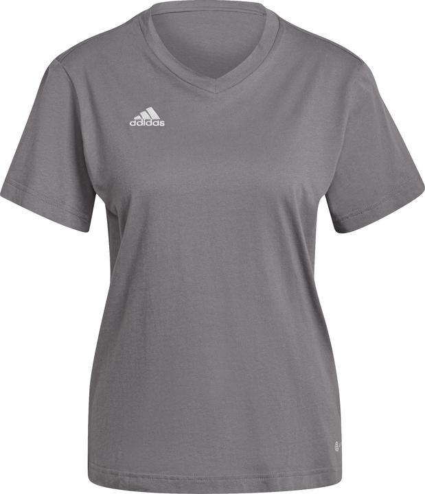 adidas Damen T-Shirt Entrada 22 Jersey grau HC0439 (2XS) (XXS)