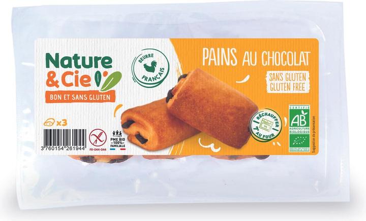 Produktbild Nature et Cie Blätterteigtasche mit Schokolade ohne Gluten (1 Stk., 180 g)