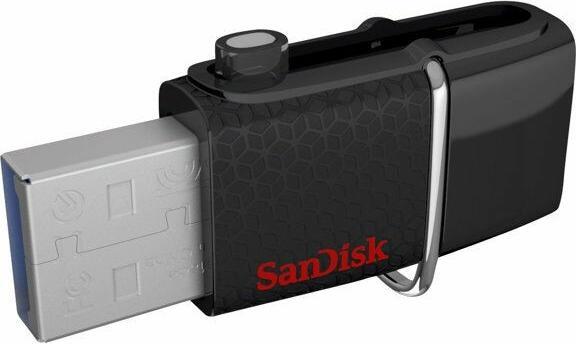 Actual product image SanDisk USB3.0 Ultra Dual 16GB OTG (16 GB, USB-A, Micro USB-A)