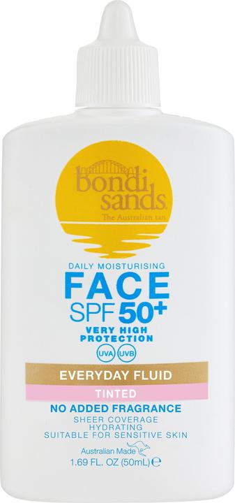 Bondi Sands - Bs Spf 50+ Everyday Face Fluid tinted (Sonnencreme Gesicht, SPF 50, 50 ml)