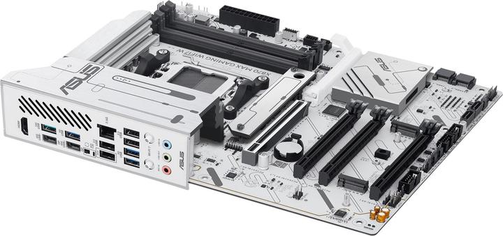 Immagine prodotto ASUS MB AMD AM5 X870 MAX GAMING WIFI7 White (AM5, AMD X870, ATX)