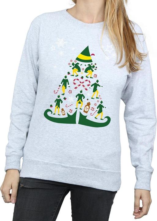 Immagine prodotto Elf Christmas Tree Felpa Donna (XL)