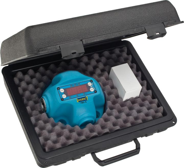 Actual product image HAZET Torque tester ∙ electronic ∙ 10- 350 Nm 7901E ∙ Nm min-max: 10 - 350 Nm ∙ Square, hollow 12.5… (1/2", 10 Nm, 350 Nm)
