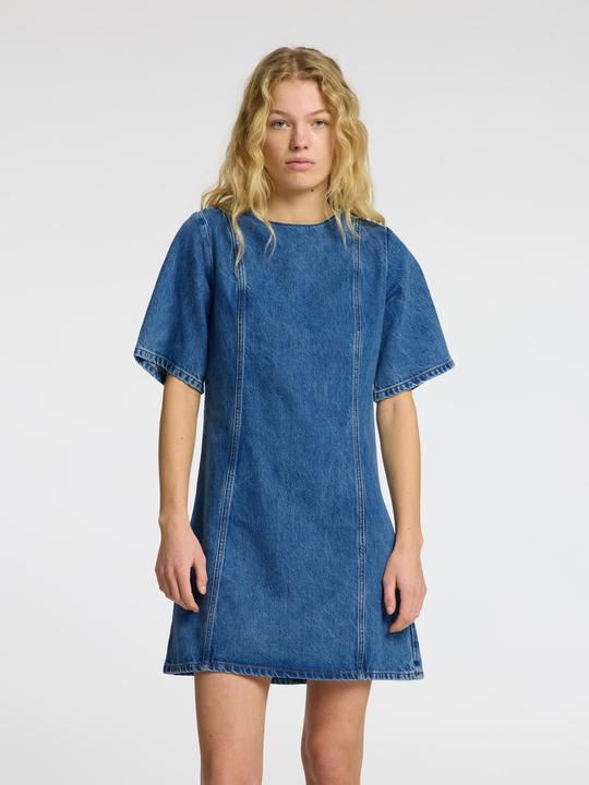 Actual product image Selected Femme Kurzarm Jeanskleid (40)