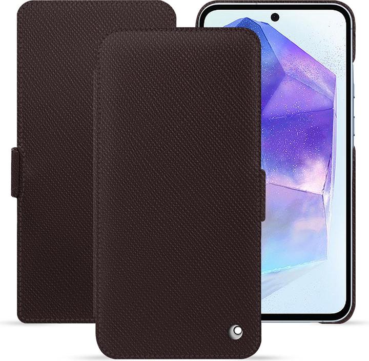 Noreve Horizontal leather flap shell (Samsung Galaxy A55)