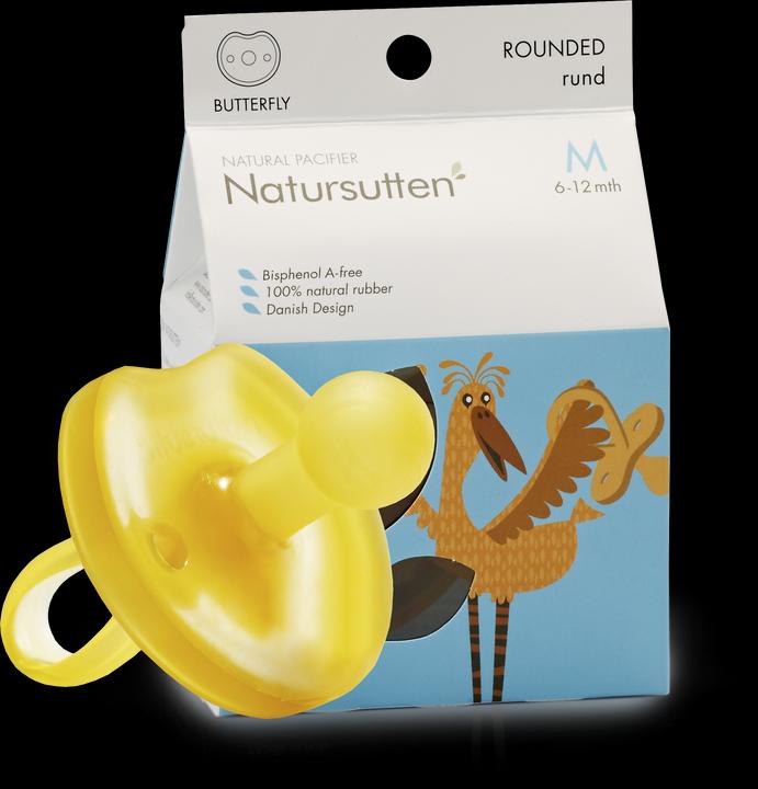 Natursutten Classic Butterfly pacifier (NTS04 2318) (1 x, 6 - 12 M.)
