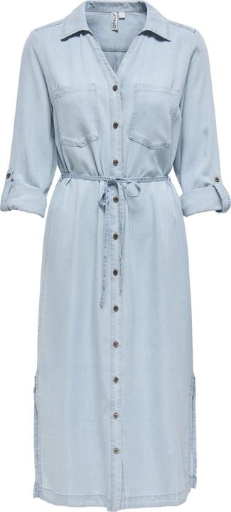 Only ONLCHARIS Midikleid Hemdblusenkleid (S)