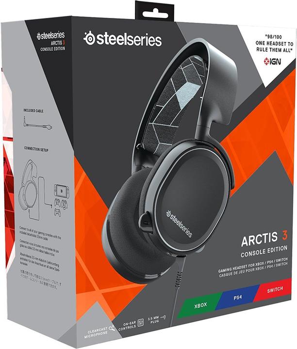 Produktbild SteelSeries Arctis 3 Console Edition (Kabelgebunden)