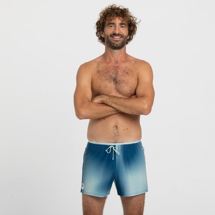 Image du produit Nabaiji Short de natation homme court - 100 Camo bleu (XL)