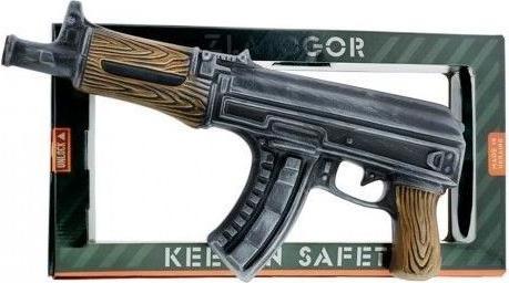 Actual product image Zlatogor AK 47 Vodka from the Ukraine (1 x 50 cl)