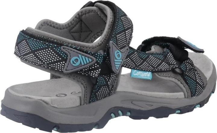 Grey/turquoise