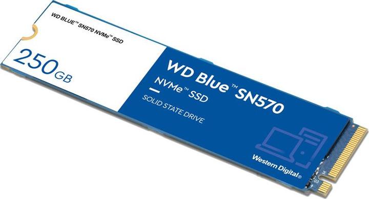 Actual product image WD Blue SN570 (250 GB, M.2 2280)