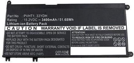 Actual product image CoreParts W7NKD-CP (3400 mAh)