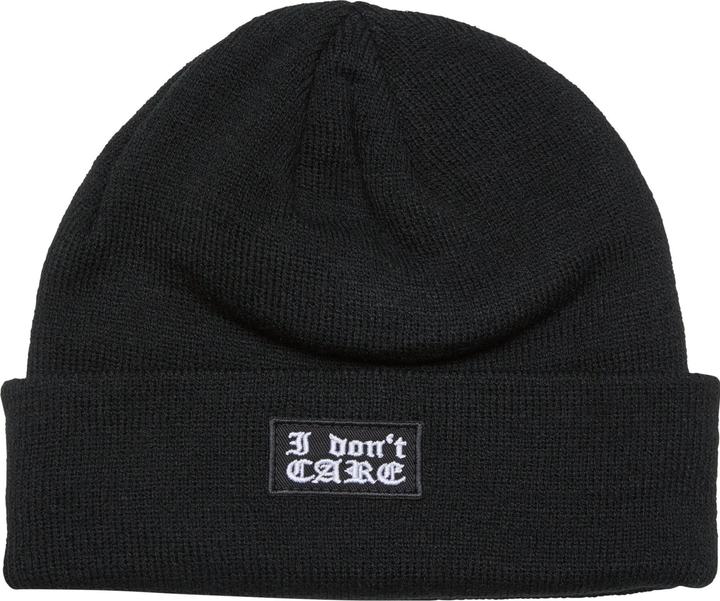 Actual product image Mister Tee MisterTee I Don't Care Beanie - 179233