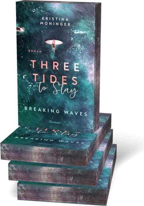 Produktbild Three Tides to Stay (Breaking Waves 3) (Deutsch, Kristina Moninger, 2024)