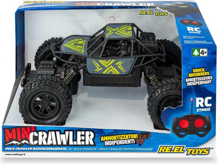 Produktbild Re.Eltoys NEW MINI CRAWLER: big wheels Rc 27MHz - Sc. 1:20