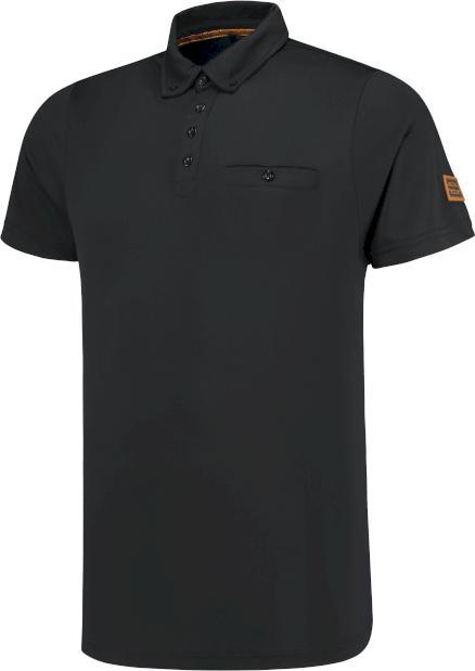 Tricorp 204001Brightwhite3XL Poloshirt Premium Button Down (3XL)