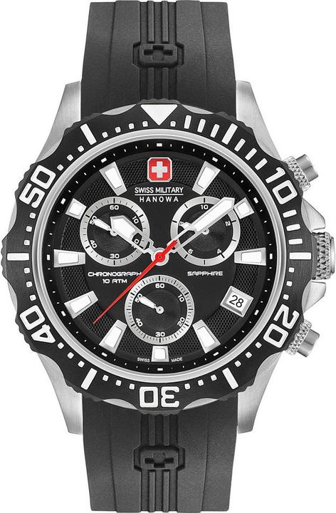 Actual product image Swiss Military Hanowa Patrol Chrono (Analogue wristwatch, Chronograph, 44 mm)