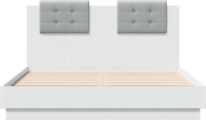 Immagine prodotto VidaXL Struttura letto con testiera e luci LED (135 x 190 cm)
