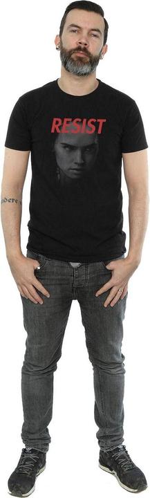 Actual product image Star Wars Mens The Last Jedi Rey Face T-Shirt (3XL)