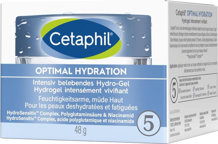 Produktbild Cetaphil Optimal Hydration Intensiv belebendes Hydro-Gel (48 ml, Gesichtsgel)