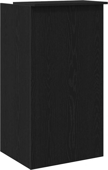 Produktbild VidaXL Empfangstheke Schwarz 55x50x103,5 cm Holzwerkstoff Empfangstresen