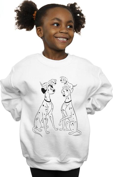 Immagine prodotto Disney 101 Dalmatians Family Felpa Ragazze (152, 158)