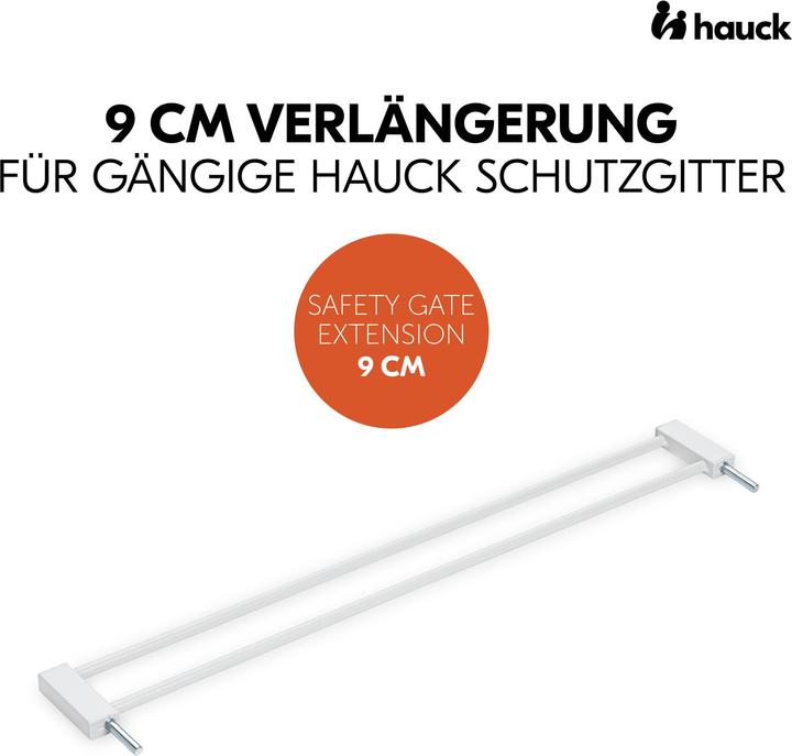 Actual product image Hauck Safety Gate Extension 9 cm White (9 cm)