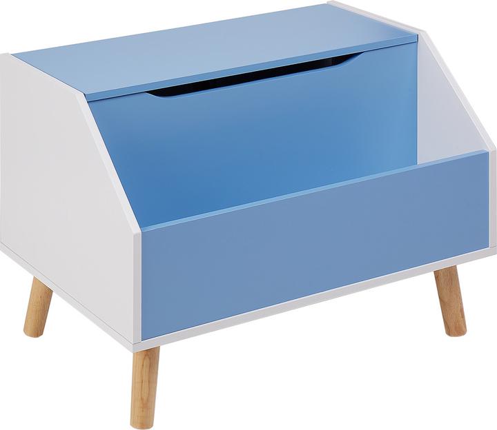 White, Light wood shade, Blue