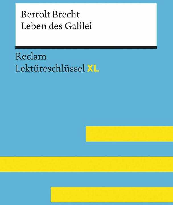 Label énergétique Leben des Galilei von Bertolt Brecht: Lektüreschlüssel mit Inhaltsangabe, Interpretation (Allemand, Maximilian Nutz, 2020)
