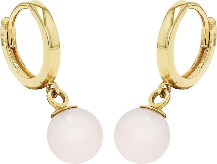 Image du produit zz_ArchivedByPCD_Amor Schmuck_zu_Amor Amor Ohrschmuck für Damen, Gold 375, Süsswasserzuchtperle (9 ct, Or 375)