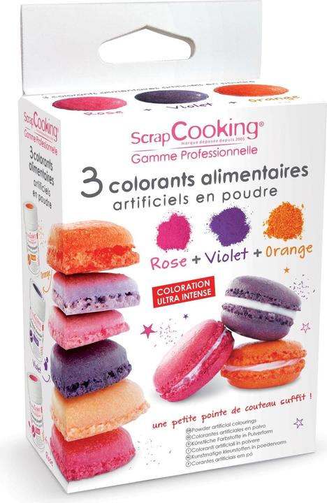 ScrapCooking Poudre de couleur - kit