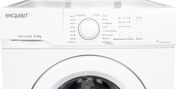 Produktbild Exquisit WA6110-020E (6 kg, Links)
