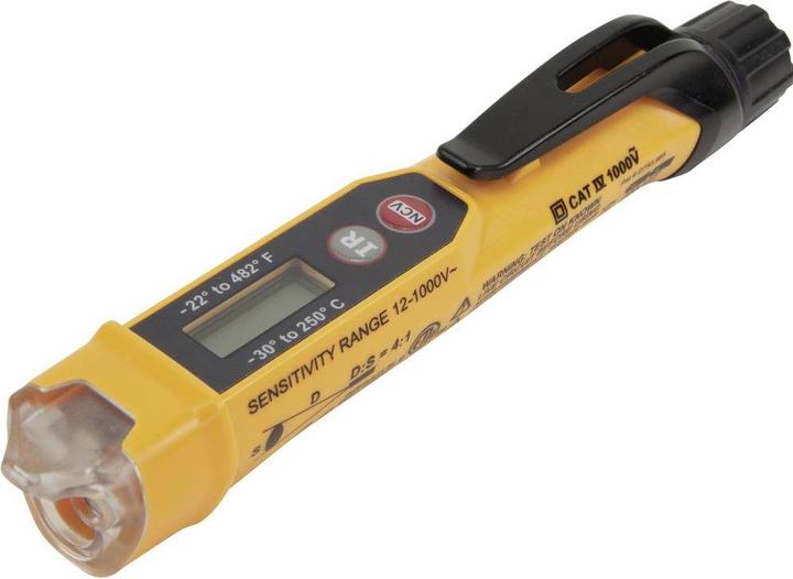 Actual product image Klein Tools Non-contact voltage tester Non-contact with flashlight and meter