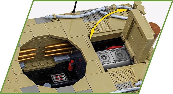 Actual product image Cobi Panzer VI Tiger I no 131 The Tank Museum