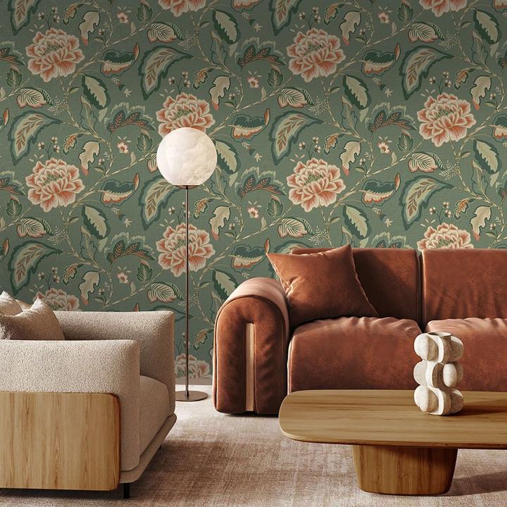 Produktbild Belgravia Strukturtapete Maya Floral Pfad