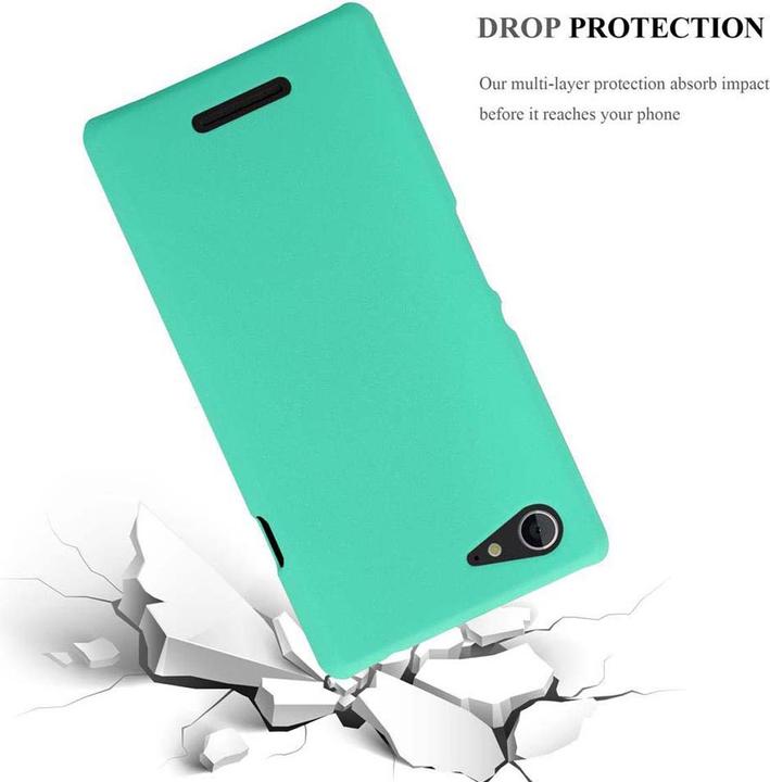 Actual product image Cadorabo Hard Cover Frosty Cover (Sony Xperia E3)