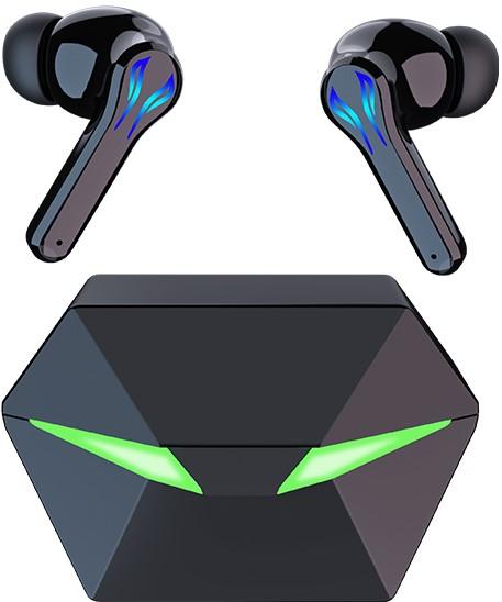 Image du produit PhoneLook Ecouteurs sans fil TWS P86 In-Ear Gaming Headphones avec Bluetooth 5.1 design futuriste incl. lumièr (Sans fil)